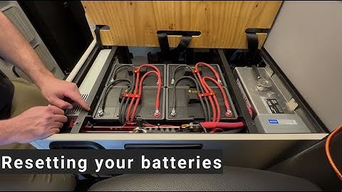 Resetting the Batteries on a 1st Gen RoamRig Revel Power System