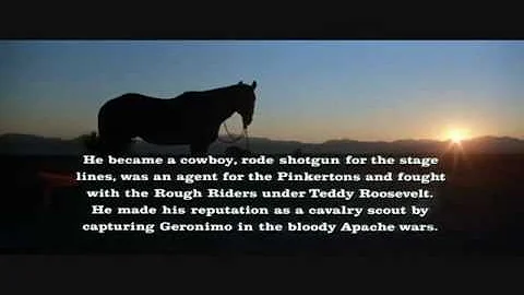 Steve McQueen - Opening Credits to TOM HORN with music from ROAD TO PERDITION