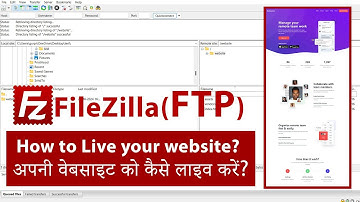 How to Live Your Website With FTP Account?