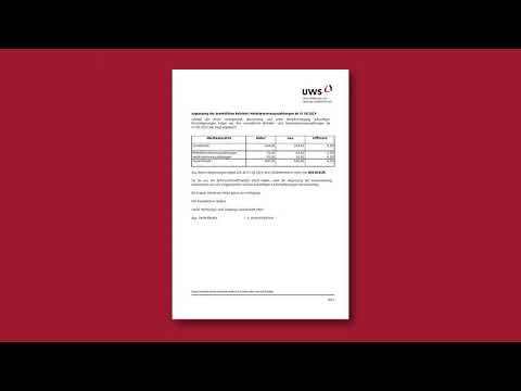 UWS Ulm: Betriebs- und Heizkostenabrechnung ENGLISCH