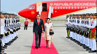 Kedatangan Presiden Jokowi dan Ibu Iriana di Kuala Lumpur, Malaysia, 7 Juni 2023