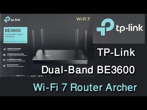 TP-Link BE3600 Dual-Band Wi-Fi 7 Router | Far-Reaching Coverage | Ultra Smooth Wi-Fi