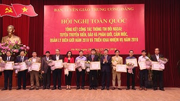 Hội nghị toàn quốc tổng kết công tác thông tin đối ngoại và tuyên truyền biển đảo