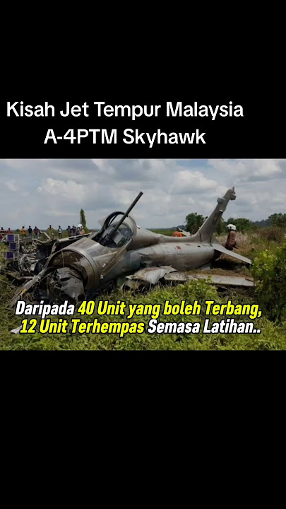 Kisah Jet Tempur Malaysia A-4PTM Skyhawk