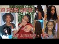 my loc journey!! | 10 years with my locs *pictures included* & tips on how I take care of my locs