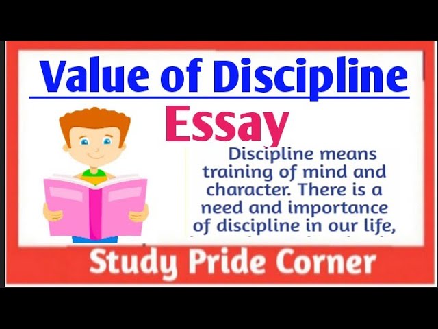Essay on Value of Discipline in Life in English || Study Pride Corner class=