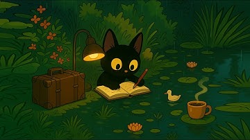 Less talk... more doing. Lo-fi for study, work (with rain sounds)
