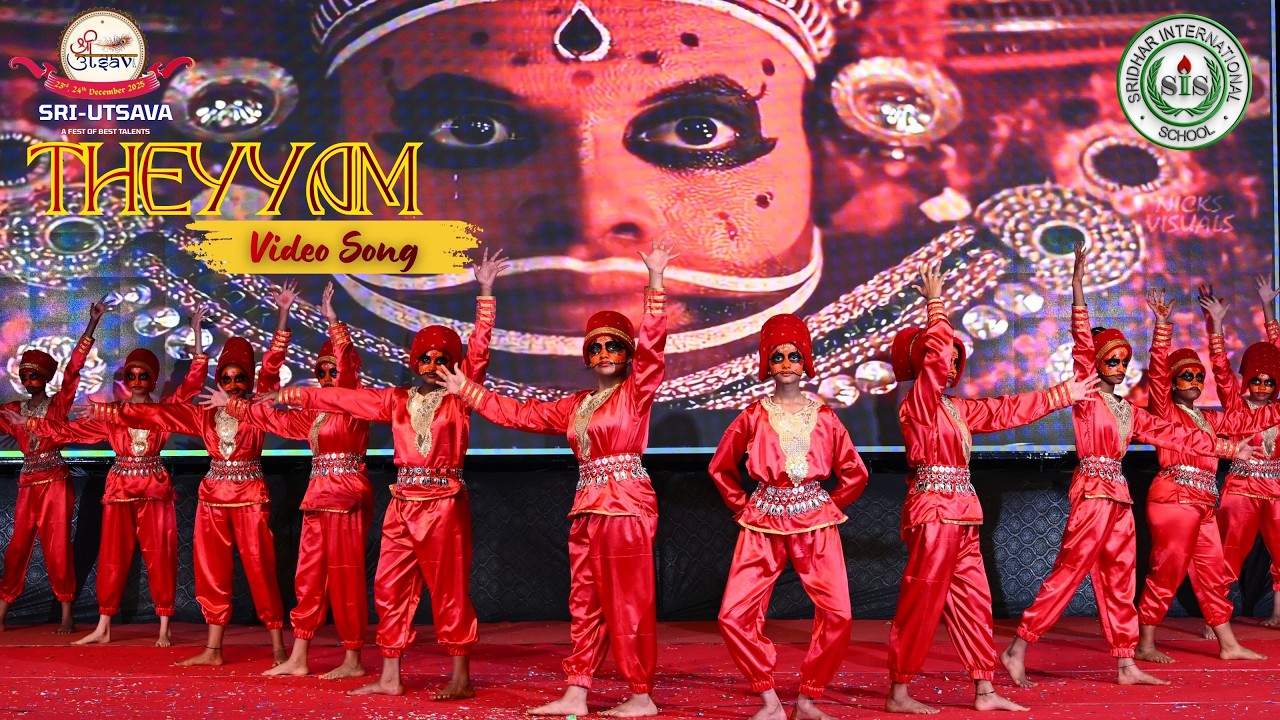 Theyyam Dance Video Song : IX Girls | Sri-Utsava 2026 | Sridhar International School, Bhadrapura