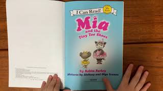 [Julia’s reading book]Mia and the tiny toe shoes