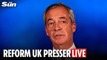LIVE: Nigel Farage declares Reform UK as the party of small business