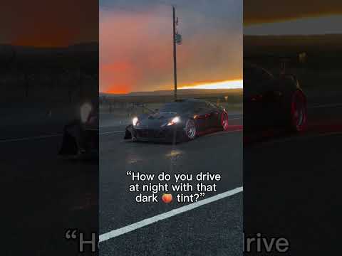 I Can T See Car Lotus Drive Night