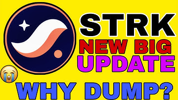 STRK COIN WAAROM DALING?? 😢 | STARKNET COIN NIEUWE UPDATE | STRK COIN PRIJSANALYSE | STRK CRYPTO
