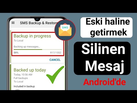 Silinen sms mesajları Android'den Nasıl Kurtarılır |Android'de silinen SMS kurtarma Güncelleme 2024 hqdefault