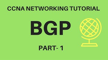 CCNA V3 - 200-125 in Hindi - BGP Tutorial - Part 1 - Seven Layer Technologies Lucknow