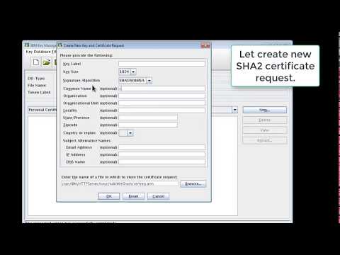 How to Install/renew SSL certificates in Keys database.