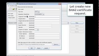 How to Install/renew SSL certificates in Keys database.