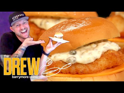 Jeremy Ford Shows Drew How to Make a Fast Food Fried Fish Sandwich