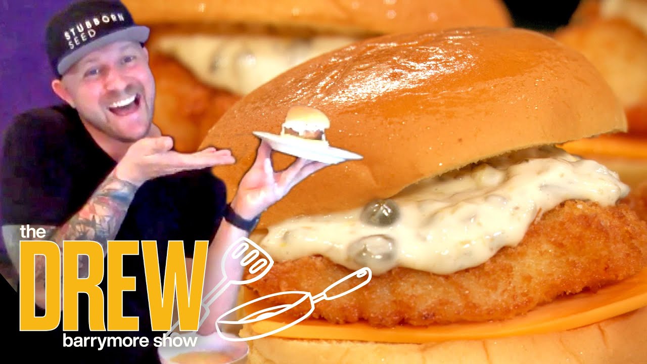 Jeremy Ford Shows Drew How to Make a McDonald's Filet-O-Fish at Home