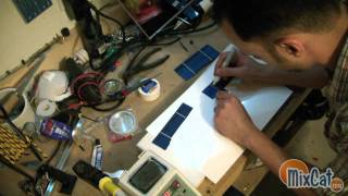 Broken LCD to Solar Panel recycling green DIY Project - Part 1