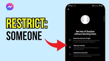 How to Restrict Someone on Messenger 2024