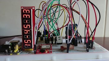 Arduino clock with RTC DS323, NEO6M GPS and MAX7219 7 segment