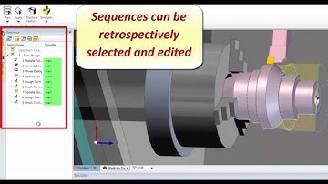 Workflow Multiple Turn Sequences - Edgecam 2015 R1 CAD-CAM