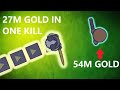 MooMoo.io: 27 MILLION GOLD IN ONE KILL (hunting down a gold glitcher) + some trolling :)