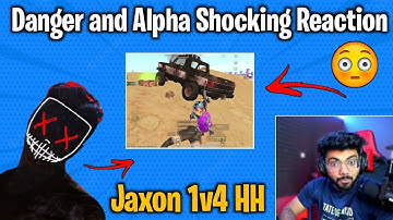 Hydra Jaxon 1v4 HH - Alpha and Danger Shocking Reaction 😳 #hydradanger #alphaclasher #hydrajaxon
