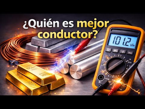 🔌 ¿EL ALUMINIO ES BUEN CONDUCTOR? ALUMINIO VS COBRE, ORO Y PLATA 🔥