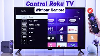 How to Control Roku TV Without Remote!