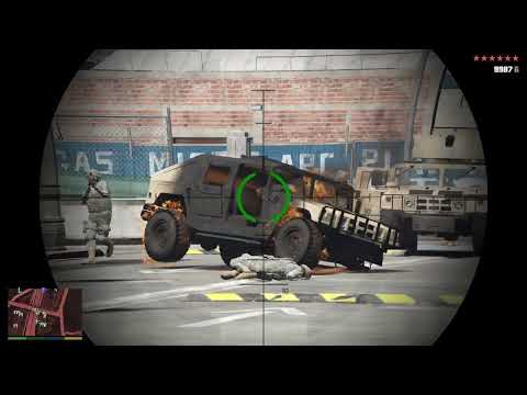 GTA 5 - Ballas Ambush at Franklin’s House + Ten Star Escape