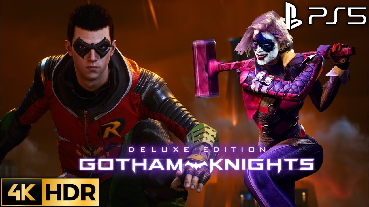 Gotham Knights Gameplay Showcases Harley Quinn Boss Fight