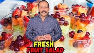 Healthy Fresh Fruit Salad🤩Fresh Fruits, Dry Fruits, and Olive Oil ka Perfect Combination