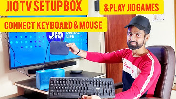Jio TV - Connect Keyboard & mouse with Jio TV Setup box Make easy to Use
