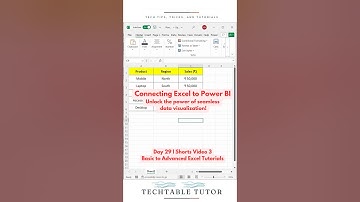 Convert Excel to Power BI in Minutes! 🔥 Unlock Powerful Insights Today DAY 29, Video 3 #powerbi
