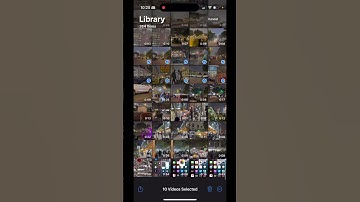 How to select multiple photographs in one go in an iPhone