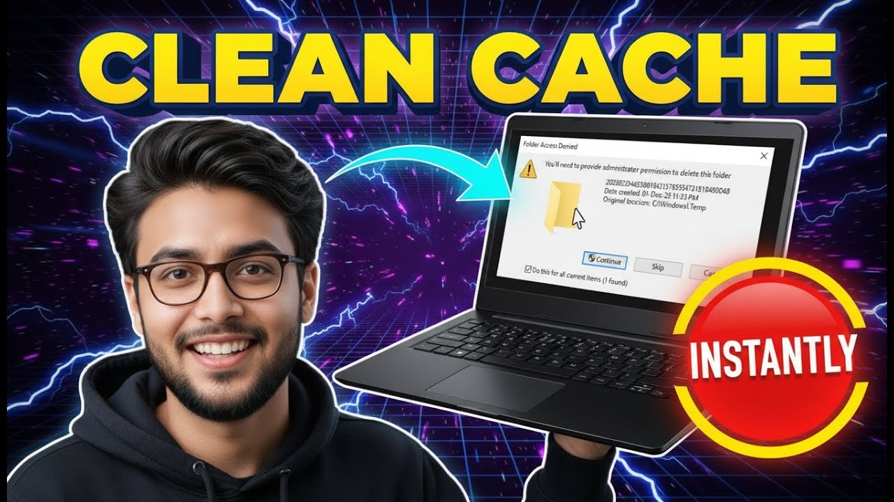 How to Clean Cache on Windows 10 | Free Up Space & Speed Up PC - YouTube
