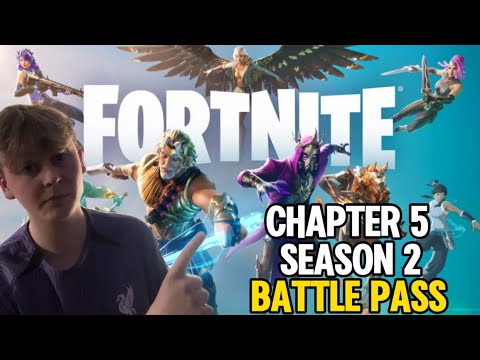 *NEW* FORTNITE CHAPTER 5 SEASON 2 BATTLE PASS REVIEW (INSANE) - YouTube
