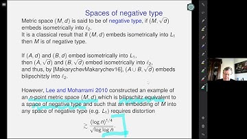 #55: Beata Randrianantoanina -  L_1 embeddability of unions and twisted unions of hypercubes