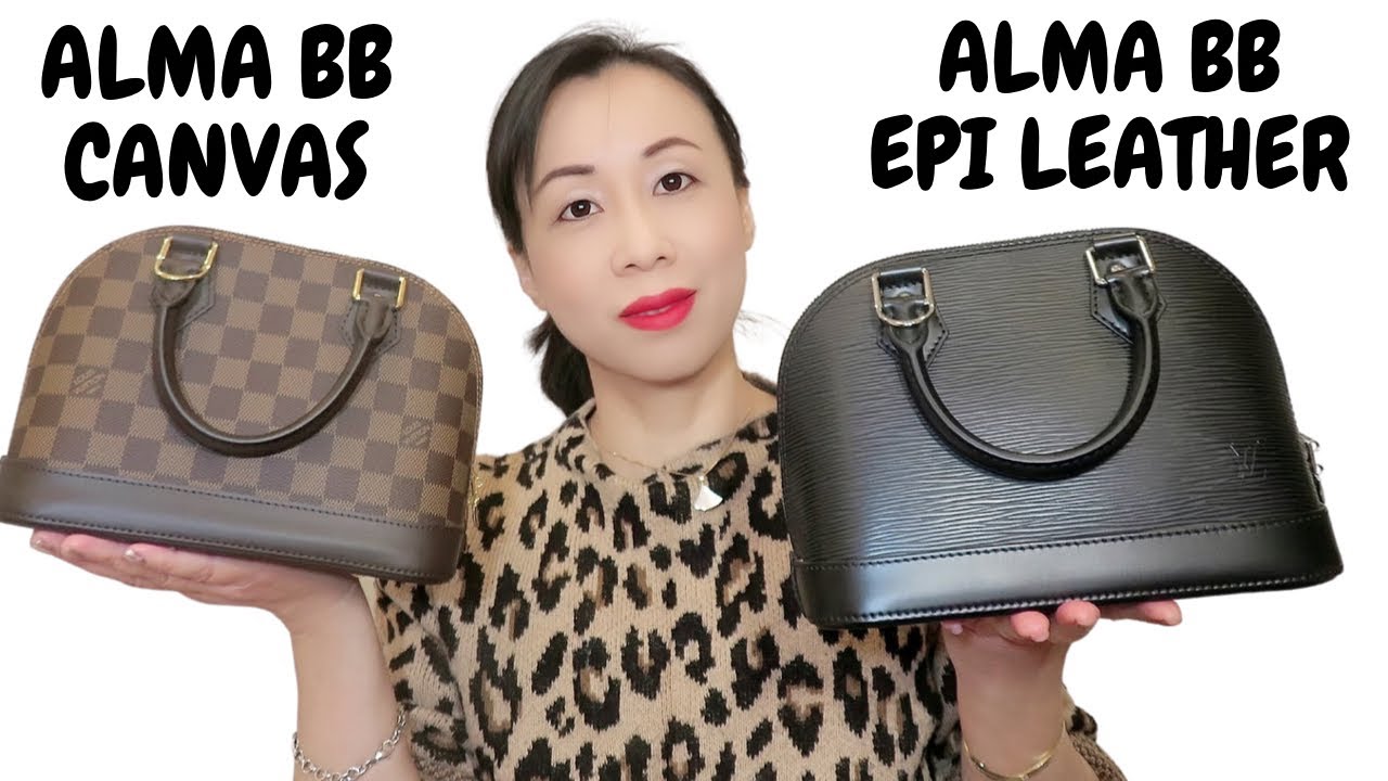 Louis Vuitton Alma MM Epi Electric vs Epi Comparison & Review