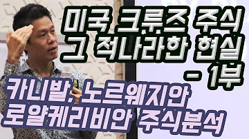 미국크루즈주식의 적나라한 현실 1부 Ft 카니발 주식 로얄캐리비안크루즈 주식 노르웨지안 크루즈 주식 CCL RCL NCLH 미국주식추천 미국주식분석의 끝판왕