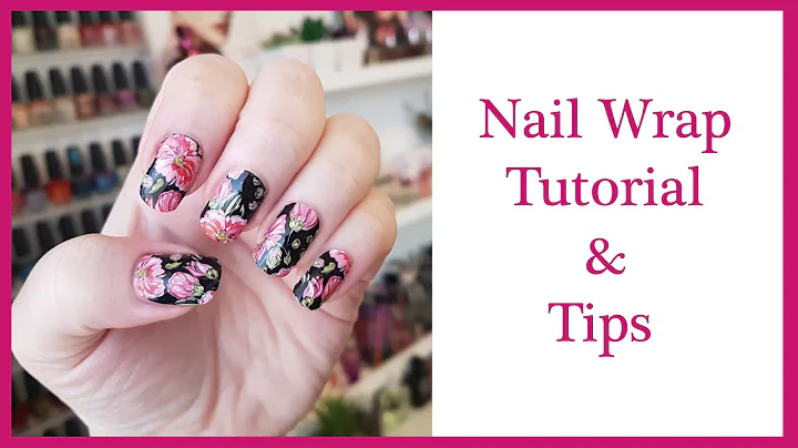 Nail Art Tutorial - Nail Wraps - Application and T...