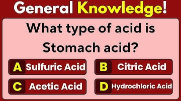 General Knowledge Quiz | Mixed Trivia | Pub Quiz | Trivia Quiz| Quiz | General Knowledge | GK Facts