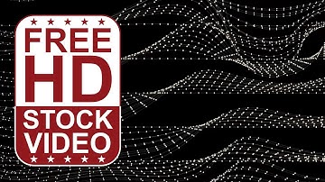 Free Stock Videos - abstract green lines moving curving randomly 2D animation