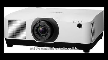 "NEC Sharp NP-PA804UL-W LCD Laser Projector Review | 8200 Lumens, WUXGA, 3D Ready, 20,000-Hour Life"