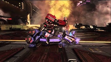 Transformers Fall of Cybertron Ending - Optimus Prime vs Megatron