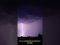 Lightning Is 5x Hotter Than the Sun — And We Still Can't Predict It #sciencefacts #mindblowing