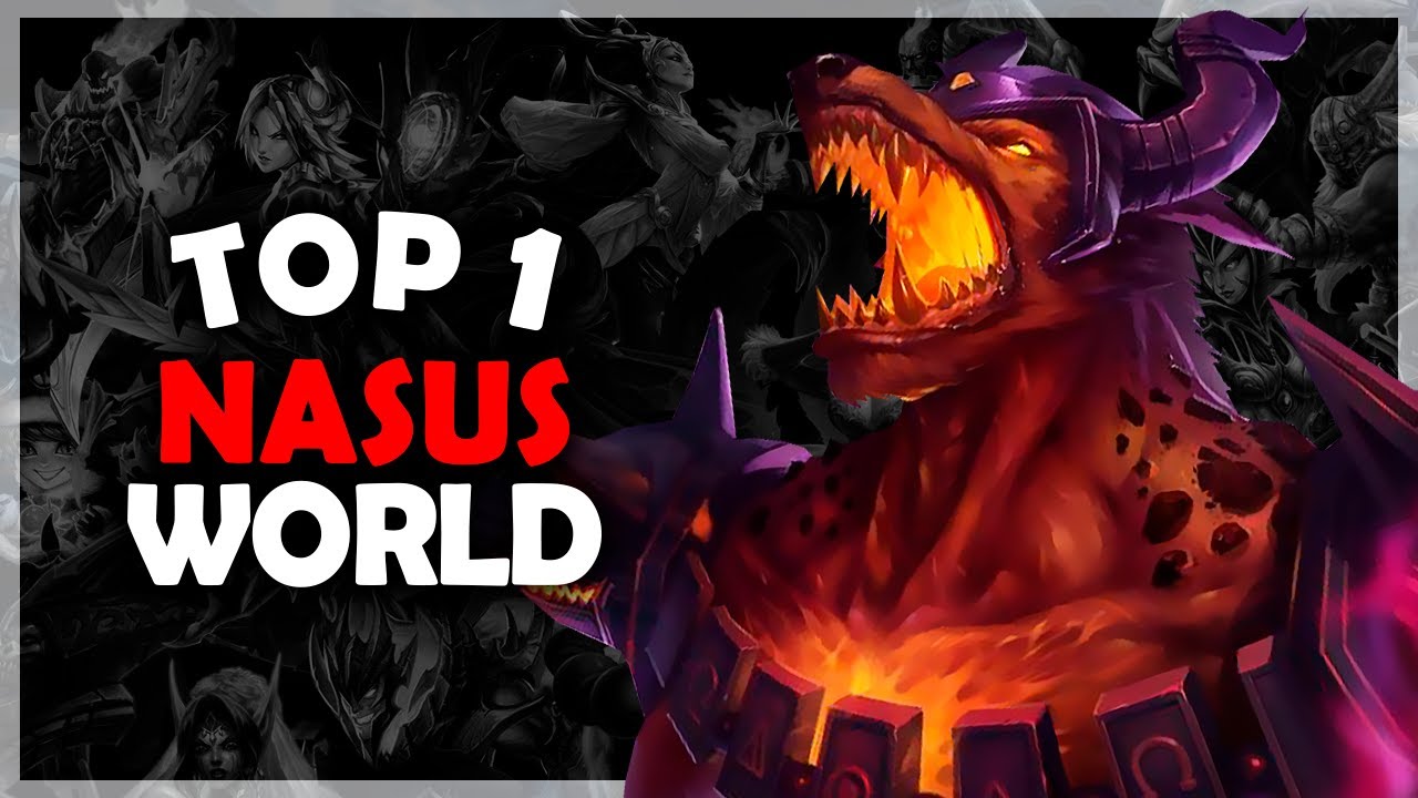A MELHOR JOGADORA DE NASUS DO MUNDO! - TOP 1 NASUS WORLD