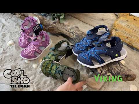 Radioaktiv Link Thrust Viking| Sandaler til børn | Sporty sandal i grøn