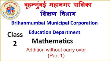 Class 2 Mathematics, Addition without carry over(Part 1) By BMC Edu VTC Teacher- Jayashri B. Kunjar
